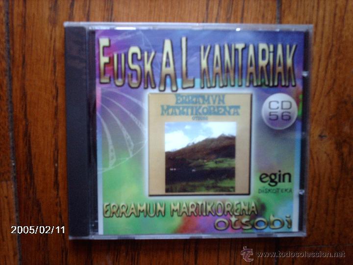 CDs de m&uacute;sica: erramun martikorena - otsobi - Foto 1