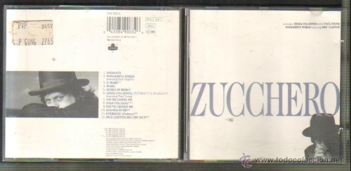 CDs de m&uacute;sica: ZUCCHERO.     CD-SOLEXT-587 - Foto 1