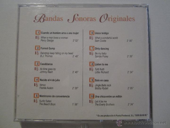 CDs de m&uacute;sica: B.S.O. BANDAS SONORAS ORIGINALES - Foto 2