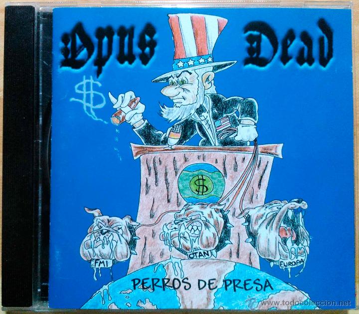 CDs de m&uacute;sica: OPUS DEAD, PERROS DE PRESA - CD - Foto 1