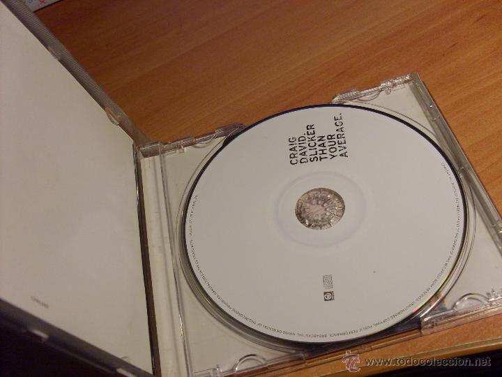 CDs de m&uacute;sica: CRAIG DAVID (SLICKER THAN YOUR AVERAGE) CD 13 TRACKS 2000 (CDIB20) - Foto 2