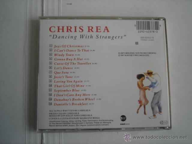 CDs de m&uacute;sica: Chris Rea    Dancing With Strangers - Foto 2