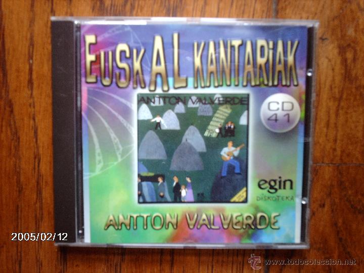 CDs de m&uacute;sica: antton valverde - Foto 1