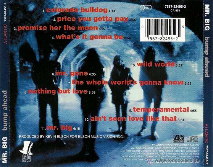 CDs de m&uacute;sica: MR. BIG - BUMP AHEAD - compact disc.mirar portes antes de comprar - Foto 2