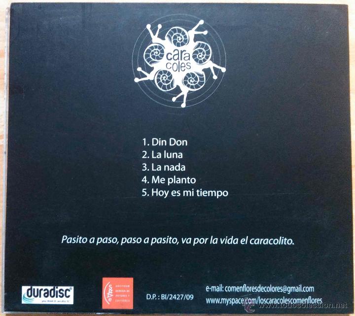 CDs de m&uacute;sica: CARACOLES - CD DIGIPAK - Foto 2