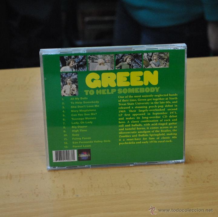 CDs de m&uacute;sica: GREEN - TO HELP SOMEBODY - CD - Foto 2