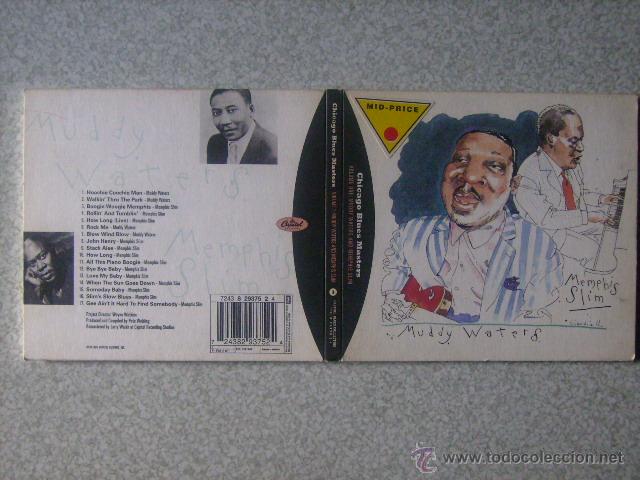 CDs de m&uacute;sica: MUDDY WATERS-MEMPHIS SLIM - Foto 1