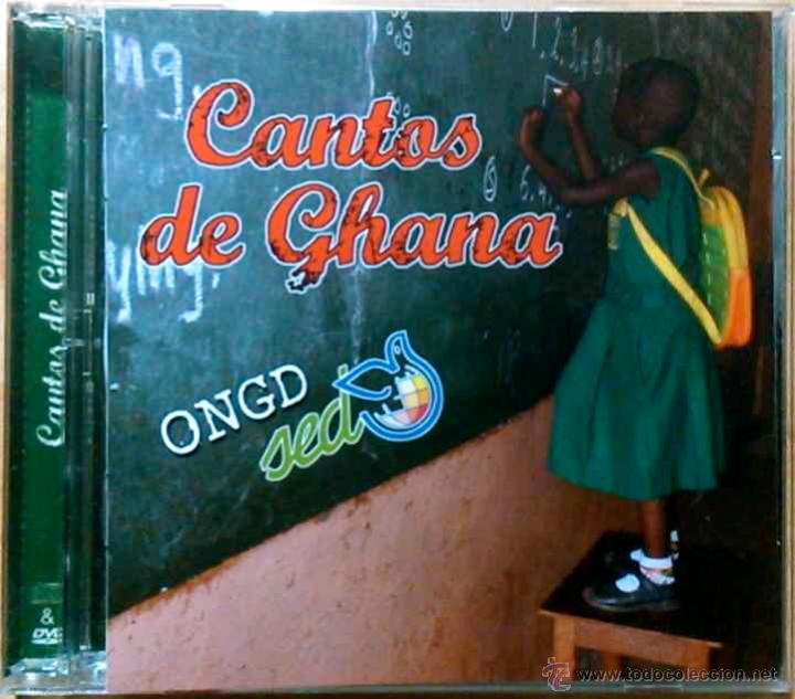 CDs de Musique: CUENTOS DE GHANA, ONGD SED. INMA SERRANO, VÍCTOR MANUEL, TONTXU, ANTONIO SERRANO, ETC - 1 CD + 1 DVD