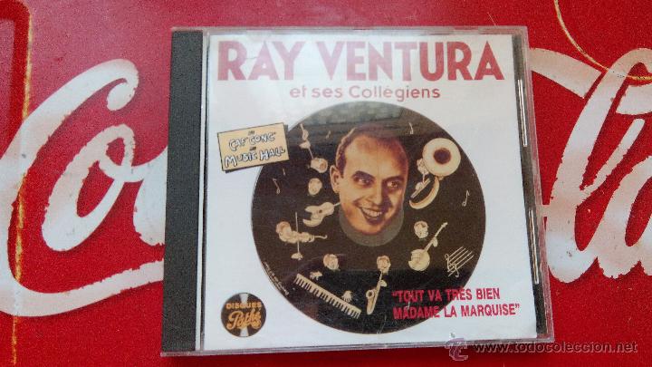 CDs de Musique: RAY VENTURA ET SES COLLEGIENS - CD ALBUM - CAF&acute;CONC&acute; MUSIC HALL