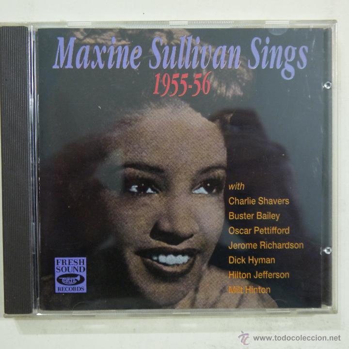 CDs de m&uacute;sica: MAXINE SULLIVAN - SINGS 1955-56 - CD 1991 - Foto 1