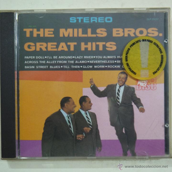 CDs de m&uacute;sica: THE MILLS BROS. - GREAT HITS - CD - Foto 1