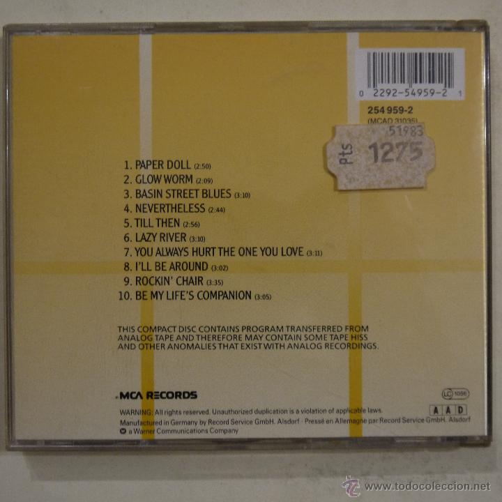 CDs de m&uacute;sica: THE MILLS BROS. - GREAT HITS - CD - Foto 2