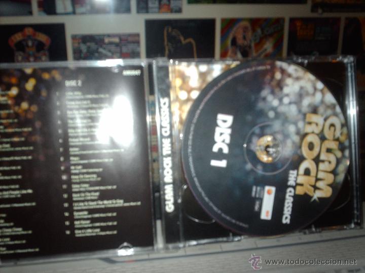 CDs de m&uacute;sica: Glam Rock. The Classics 2 CDS - Foto 4