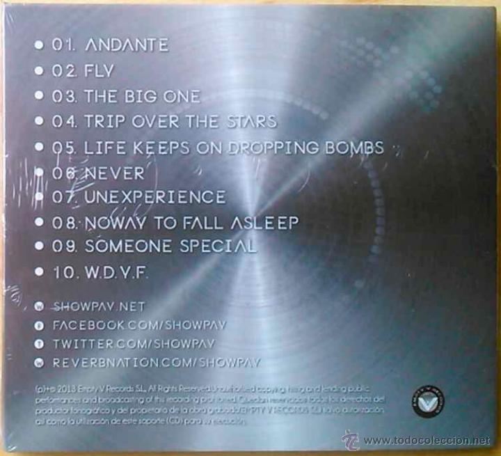 CDs de m&uacute;sica: SHOWPAY - CD NUEVO, A&Uacute;N PRECINTADO - Foto 2