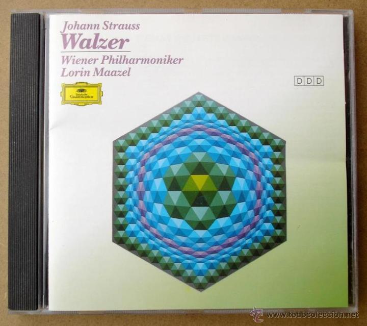 CDs de m&uacute;sica: LORIN MAAZEL - JOHANN STRAUSS - WALZER (CD) - Foto 1