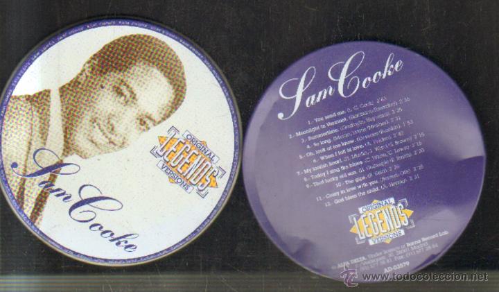 CDs de m&uacute;sica: SAM COOKE. ORIGINAL LEGENDS VERSIONS. CD-SOLEXT-600,5 - Foto 1