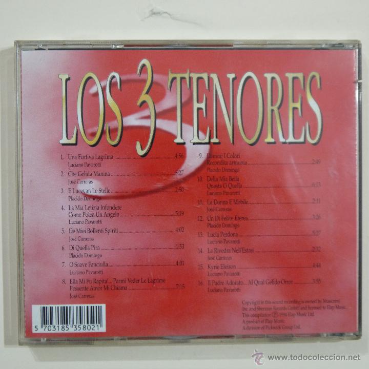 CDs de m&uacute;sica: LOS 3 TENORES - CD 1994 - Foto 2