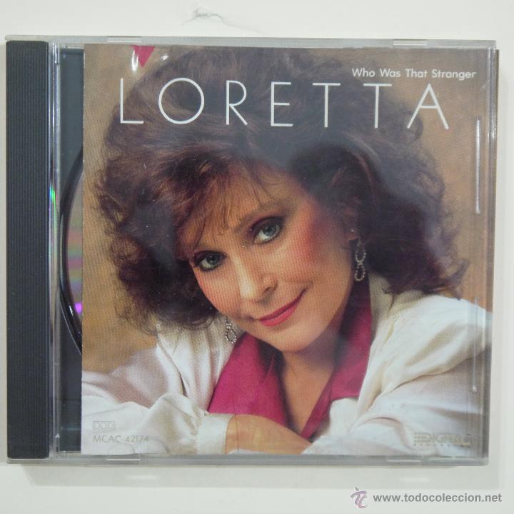 CDs de m&uacute;sica: LORETTA - WHO WAS THAT STRANGER - CD 1988 - Foto 1