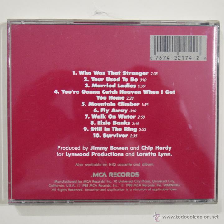 CDs de m&uacute;sica: LORETTA - WHO WAS THAT STRANGER - CD 1988 - Foto 2