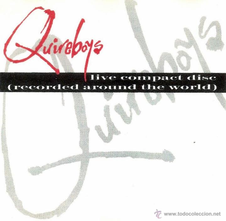 CDs de m&uacute;sica: QUIREBOYS - LIVE CD - compact disc.mirar portes antes de comprar - Foto 1