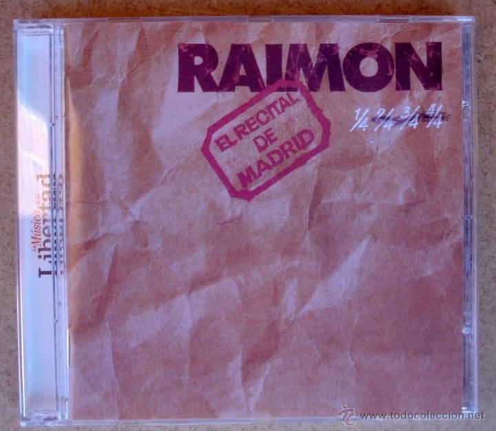 CDs de m&uacute;sica: RAIMON - EL RECITAL DE MADRID (CD) - Foto 1