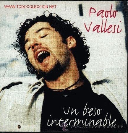CDs de m&uacute;sica: PAOLO VALLESI - UN BESO INTERMINABLE - CD SINGLE - Foto 1