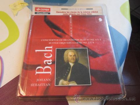 CDs de m&uacute;sica: BACH. GENIOS DE LA MUSICA. PRECINTADO. - Foto 1