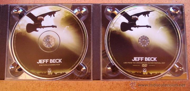 CDs de m&uacute;sica: JEFF BECK - EMOTION & COMMOTION (CD + DVD) - Foto 3