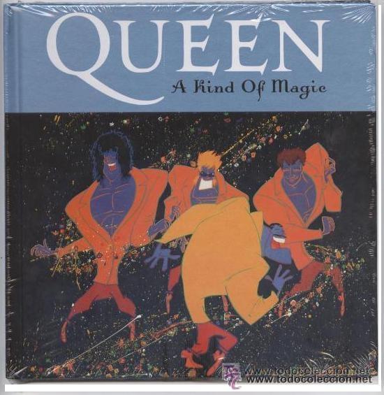 CDs de m&uacute;sica: QUEEN A KIND OF MAGIC DISCO + LIBRO - Foto 1