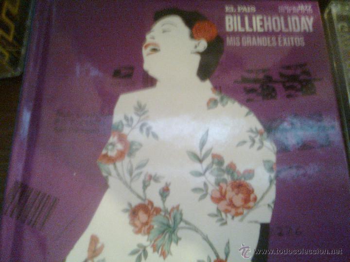 CDs de M&uacute;sica: Billie Holiday - Mis grandes exitos (Disco Libro El pa&iacute;s colecci&oacute;n estrellas del jazz -MCA, 2007)