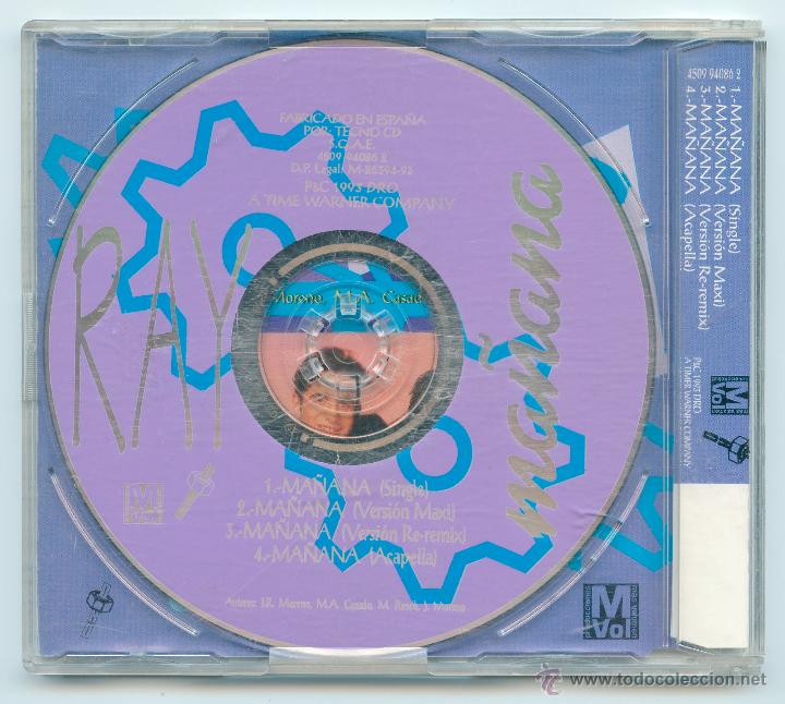 CDs de m&uacute;sica: CD MAXI - RAY - MA&Ntilde;ANA - DRO - 1993 - Foto 2