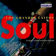 CDs de Música: LOS GRANDES ÉXITOS - Nº 4 SOUL - CD ROM + 12 TEMAS EN VERSIÓN ORIGINAL. Lote 46615567