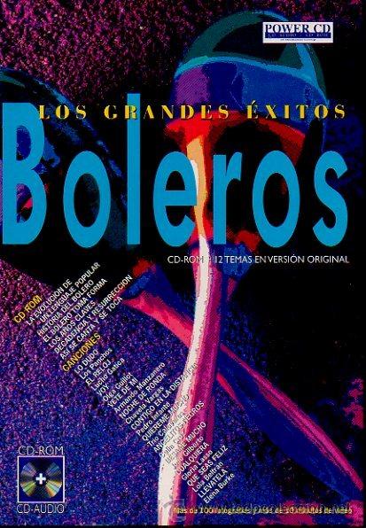 CDs de m&uacute;sica: LOS GRANDES &Eacute;XITOS - N&ordm; 3 BOLEROS - CD ROM + 12 TEMAS EN VERSI&Oacute;N ORIGINAL - Foto 1