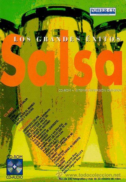 CDs de m&uacute;sica: LOS GRANDES &Eacute;XITOS - N&ordm; 2 SALSA - CD ROM + 10 TEMAS EN VERSI&Oacute;N ORIGINAL - Foto 1