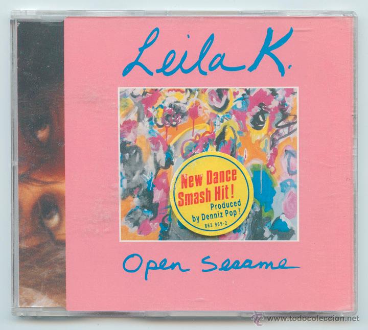 CDs de m&uacute;sica: CD MAXI -  LEILA K. - OPEN SESAME - POLYDOR - 1992 - Foto 1