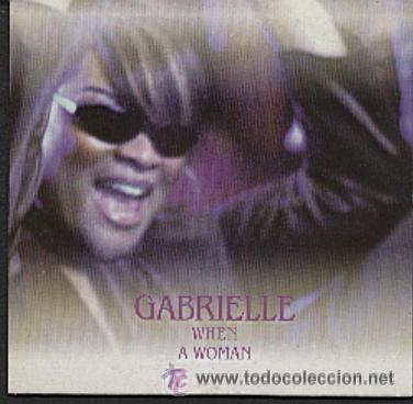 CDs de m&uacute;sica: GABRIELLE / When a woman (CD Single 2000) - Foto 1