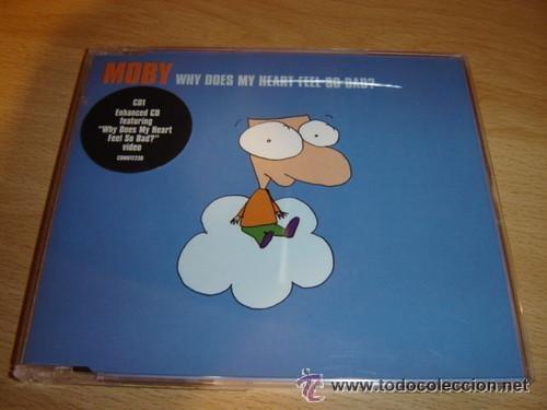 CDs de m&uacute;sica: CD SINGLE MOBY WHY DOES MY HEART FEEL SO BAD CD - Foto 1