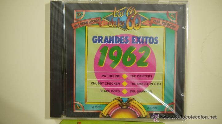 CDs de m&uacute;sica: COLECCI&Oacute;N LOS 60 DE LOS 60 - GRANDES &Eacute;XITOS 1962 - Foto 1