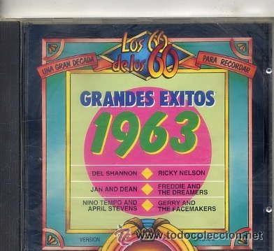 CDs de m&uacute;sica: LOS 60 DE LOS 60 - GRANDES EXITOS 1963 (CD 1993) - Foto 1