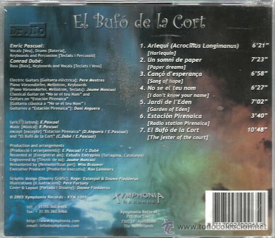 CDs de m&uacute;sica: CD DR. NO : EL BUFO DE LA CORT - Foto 2