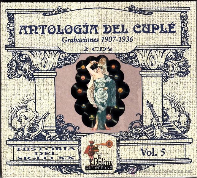 Music CDs: Antolog&iacute;a del Cupl&eacute; - Grabaciones 1907 - 1936.