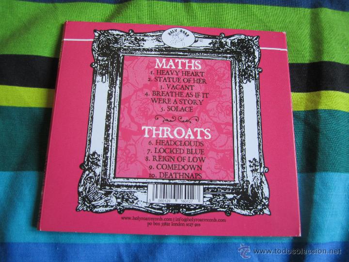CDs de m&uacute;sica: MATHS / THROATS - SPLIT CD Digisleeve - HARDCORE METAL - Foto 3