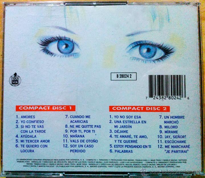 CDs de m&uacute;sica: MARI TRINI, SUS GRANDES &Eacute;XITOS. DOBLE CD, 2 DISCOS - Foto 2