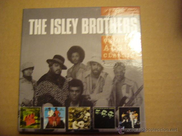 CDs de m&uacute;sica: THE ISLEY BROTHERS. 5 CD. BOX - Foto 1