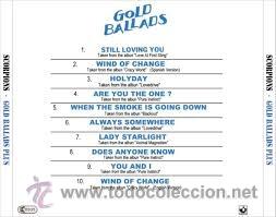 CDs de m&uacute;sica: SCORPIONS GOLD BALLADS CD - Foto 2