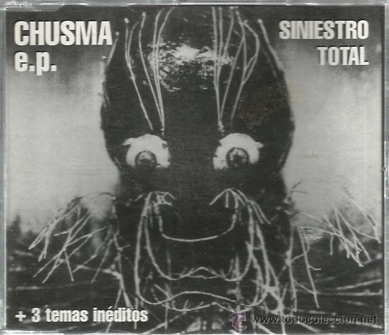 CDs de m&uacute;sica: CD EP : SINIESTRO TOTAL : CHUSMA E.P. - Foto 1