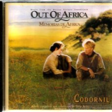 CDs de Música: CD BSO JOHN BARRY : OUT OF AFRICA ( MEMORIAS DE AFRICA ) EDICION ESPECIAL PARA CODORNIU . Lote 46741060