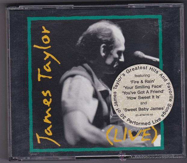 CDs de m&uacute;sica: James Taylor - Live - Foto 1