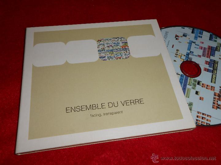 CDs de m&uacute;sica: ENSEMBLE DU VERRE Facing transparent CD 2004 DIGIPACK GERMANY - Foto 1