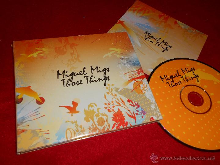 CDs de m&uacute;sica: MIGUEL MIGS Those things CD Salted DIGIPACK - Foto 1